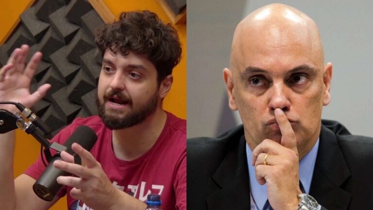 URGENTE: Moraes determina bloqueio de novos perfis de Monark e dá prazo ‘relâmpago’