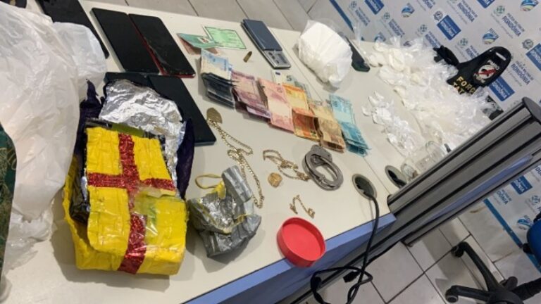 Polícia prende traficante em Porto Velho com grande quantidade de drogas