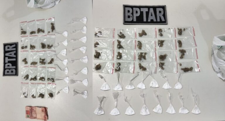 Foragido, é preso e confessa que vendia drogas na capital