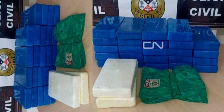 Polícia Civil apreende 32 kg de drogas em Nova Mamoré
