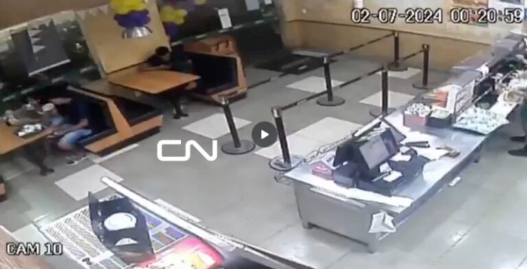 Câmera de segurança registra assassinato na Subway em Porto Velho (veja o vídeo)