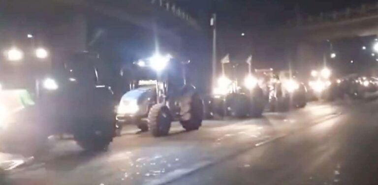 Produtores rurais lotam Porto Alegre para “tratoraço” gigante contra Lula (veja o vídeo)