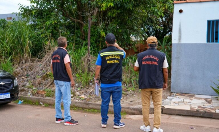 Prefeitura inicia mapeamento de terrenos baldios nos bairros Agenor de Carvalho, Lagoa e Lagoinha