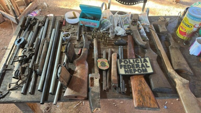 Operação da PF prende 5 e revela plano de importação de armas que abastece o crime organizado em Porto Velho 