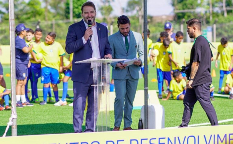 Presidente da Alero prestigia inauguração do primeiro Centro de Desenvolvimento do Futebol do legado FIFA no Brasil