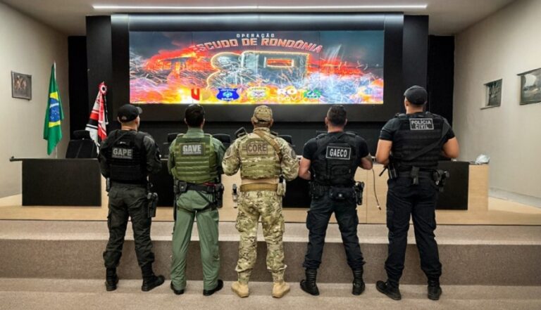 Polícia Civil e Ministério Público deflagram operação “Escudo de Rondônia”